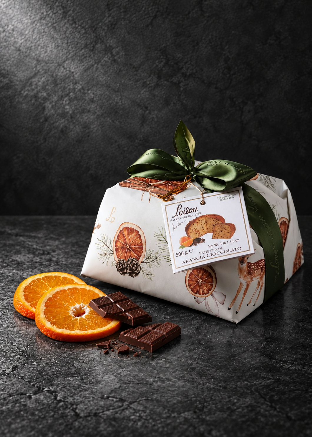 Panettone Loison z pomarańczą i czekoladą
